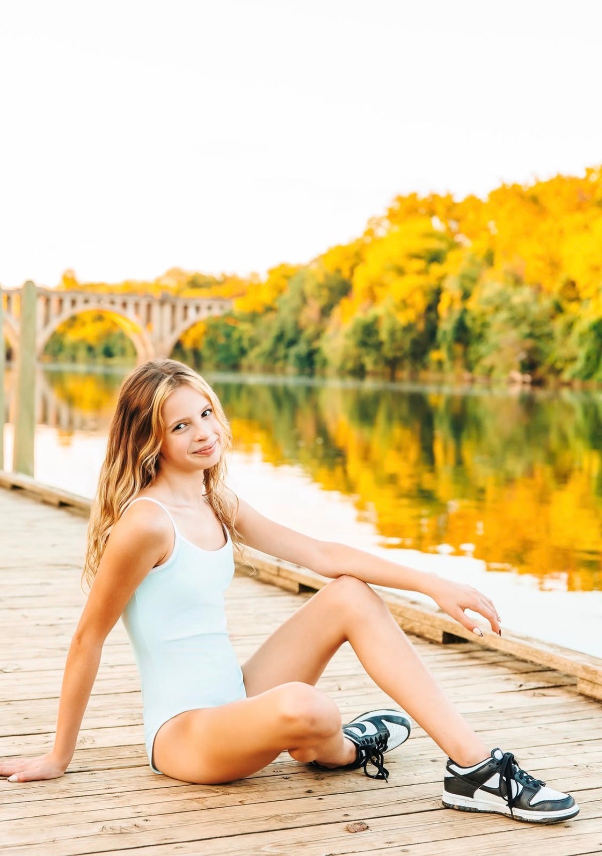 Ivory Sky Leotard
